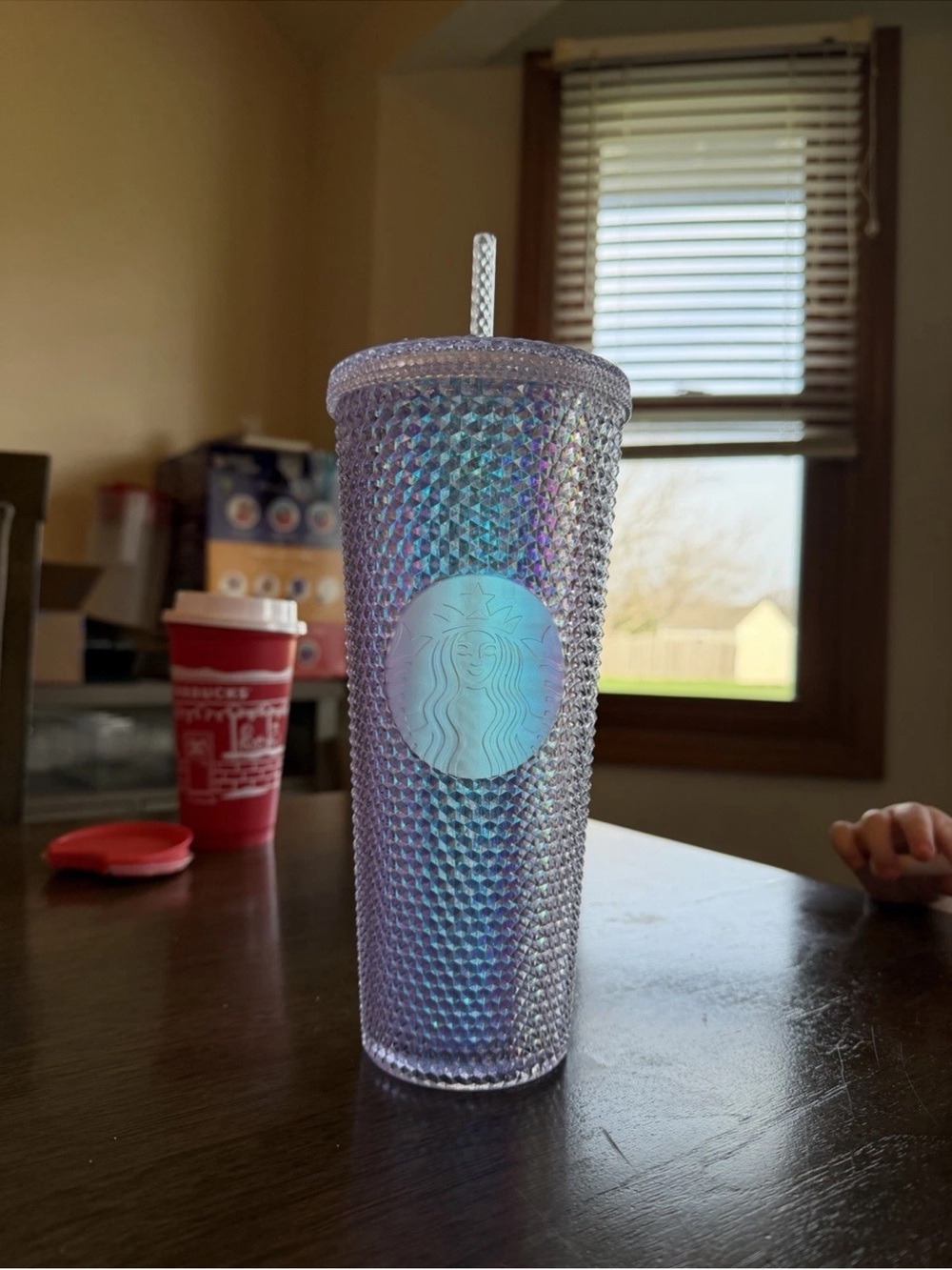 Starbucks Iridescent Studded Cold Cup - Purple/Blue Shift